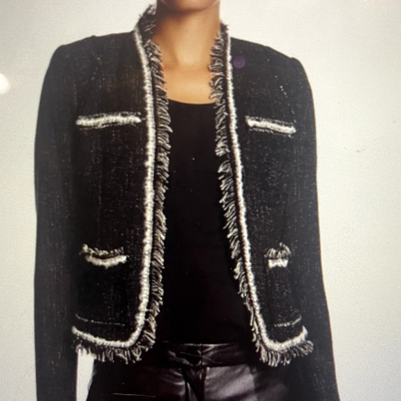 Rebecca Taylor Jackets & Blazers - Rebecca Taylor tweed back blazer 4